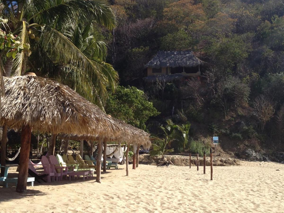 Casa Luna Playa Hotel Puerto Angel Bagian luar foto