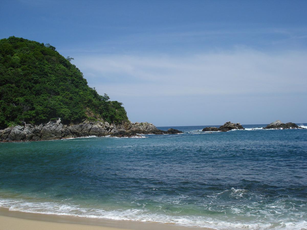 Casa Luna Playa Hotel Puerto Angel Bagian luar foto